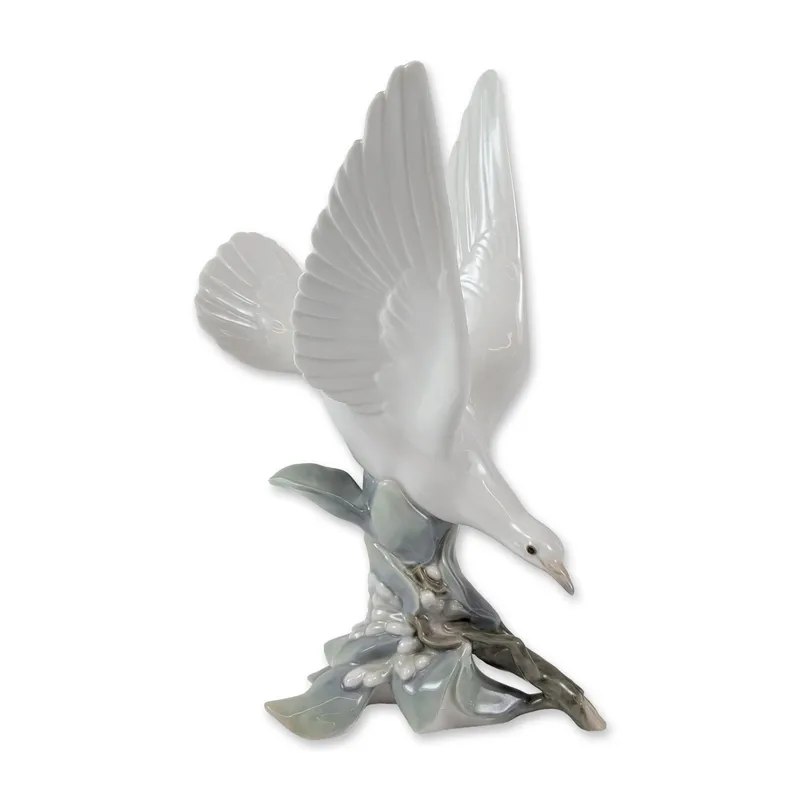 Lladro Porcelain Turtle Dove Figurine from auction in Hollywood, Florida — image 12
