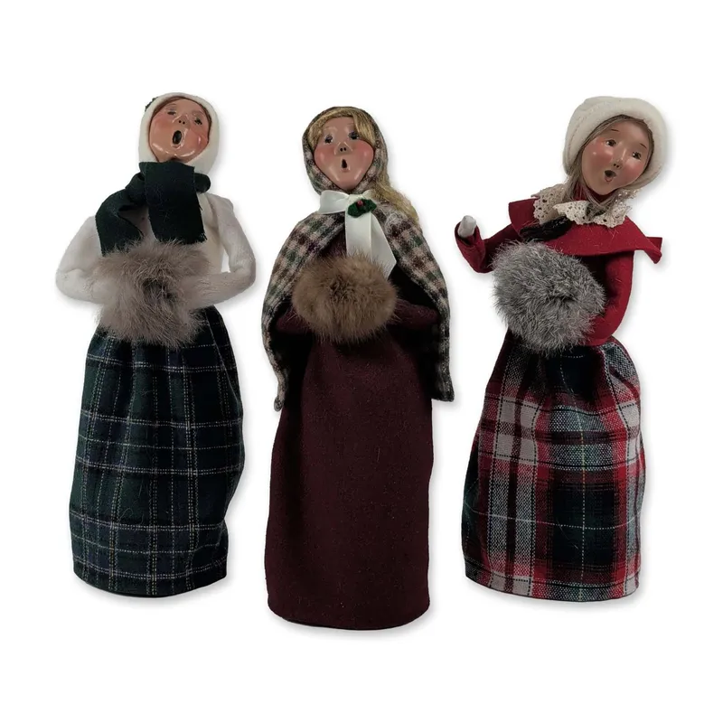Trio of Byers Choice Ltd. The Carolers Figurines from auction in Hollywood, Florida — image 20