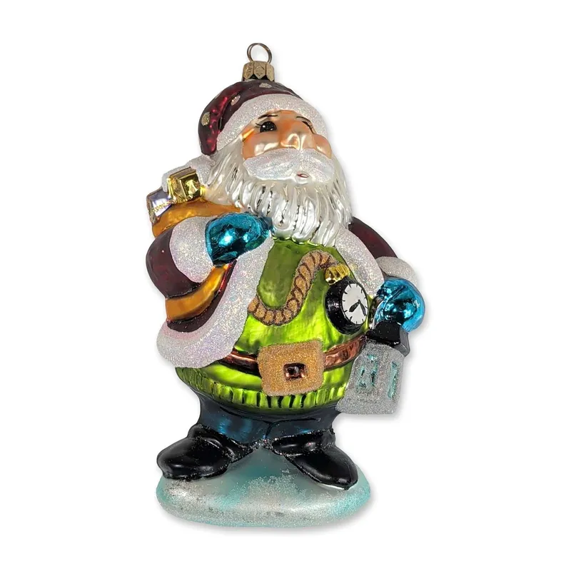 Christopher Radko Night Watch Santa Glass Ornament from auction in Hollywood, Florida — image 29