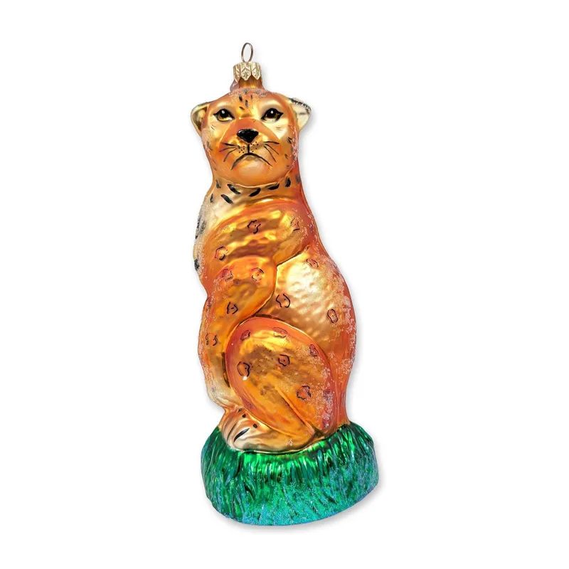 Christopher Radko Large Glass Leopard Ornament from auction in Hollywood, Florida — image 27