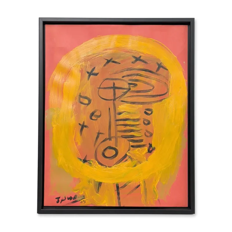 JAMA (Cuban/American, b. 1963), Acrylic on Cardstock, Uncertain Life, Signed w/ COA from auction in Hollywood, Florida — image 34
