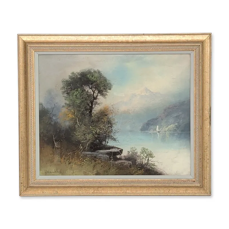 William H. Chandler (American, 1884-1957), "Misty Mountain View" from auction in Hollywood, Florida — image 40