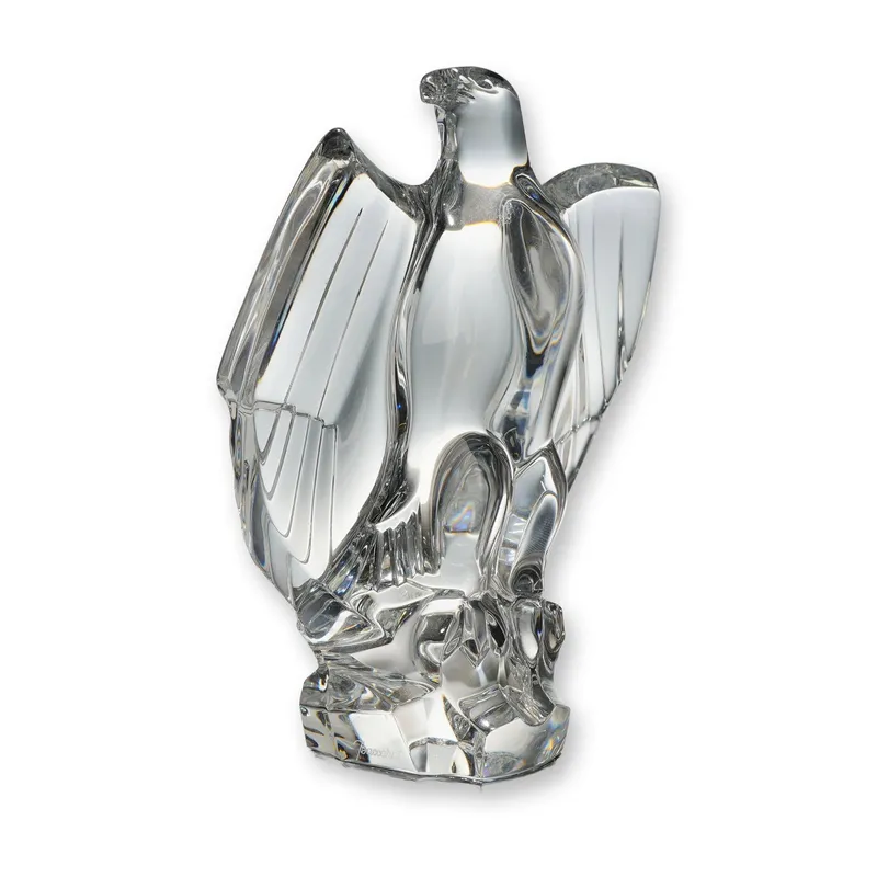Baccarat Crystal Eagle Figurine from auction in Hollywood, Florida — image 2
