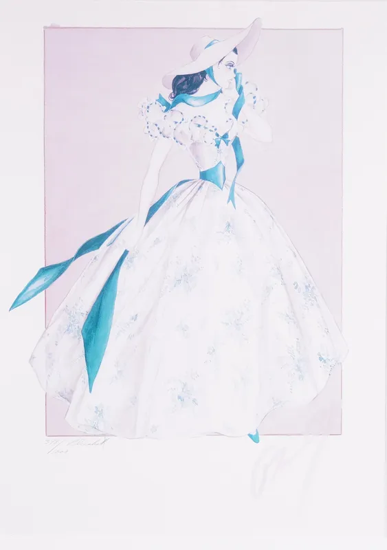 Walter Plunkett, Elizabeth, Offset Lithograph, 398/1000 from auction in Hollywood, Florida — image 29