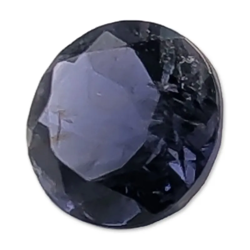 Round Faceted Violet Blue Loose Stone from auction in Hollywood, Florida — image 45