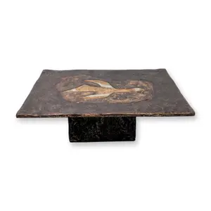 Georges Braque (French, 1882-1963), Art Sculptural Panel and Conversational Art Table, Tithonos