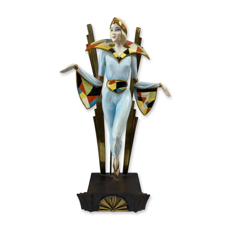 Albany Fine China Art Deco Style Zena Figurine from auction in Hollywood, Florida — image 4