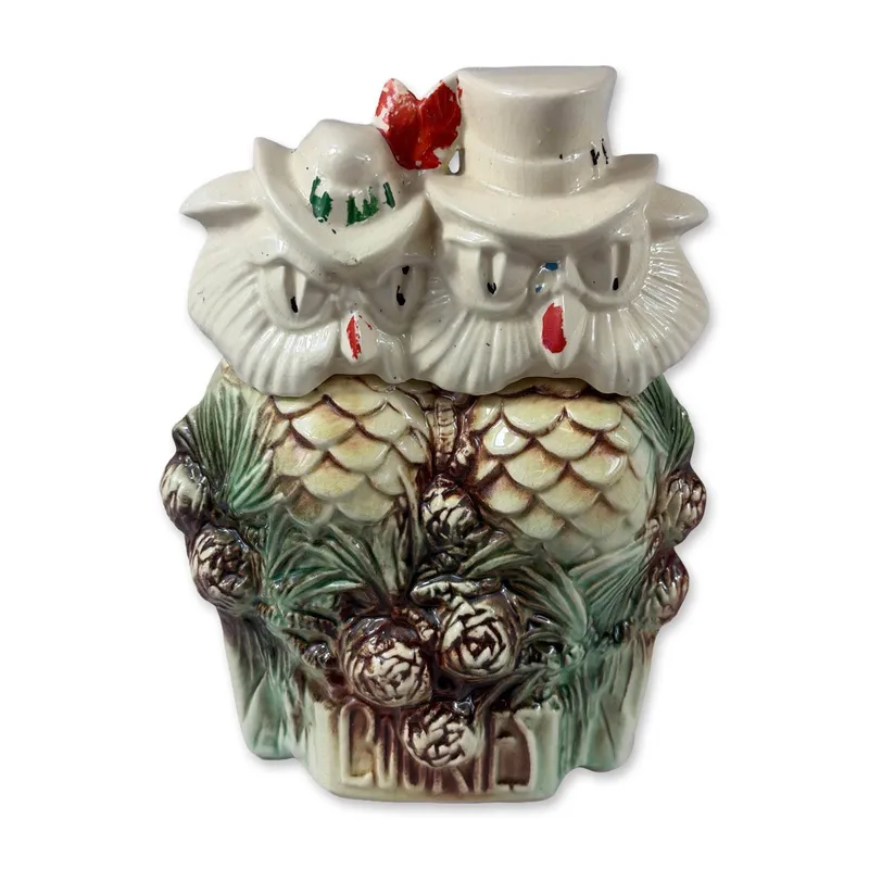McCoy Ceramic Pottery Owl Cookie Jar from auction in Hollywood, Florida — image 12