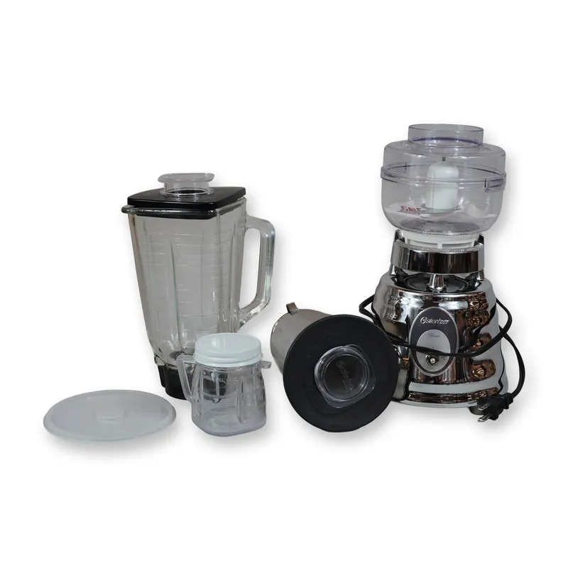 Osterizer Classic Chrome Beehive Blender Set from auction in Hollywood, Florida — image 30