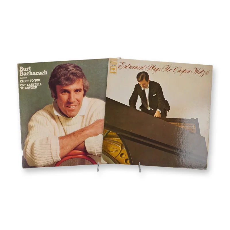 2pc Burt Bacharach and Entremont Plays Chopin Waltzes Vinyl Records from auction in Hollywood, Florida — image 41