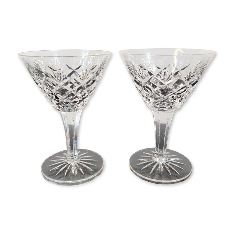 2pc Cut Crystal Coupes from auction in Hollywood, Florida — image 25