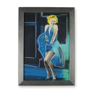 Ringo, Silkscreen on Canvas, Marilyn 7 Year Itch - Signed