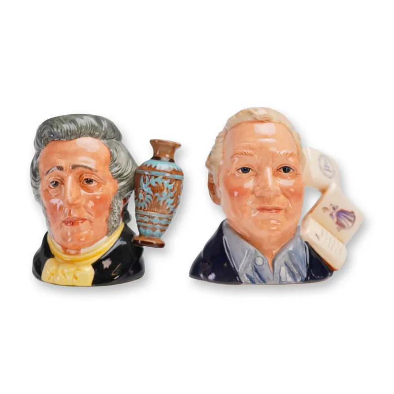 2pc Royal Doulton Small Character Jugs, D6703 and D7156 from auction in Hollywood, Florida — image 26