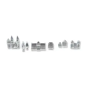 11pc Swarovski Silver City Crystal Collection