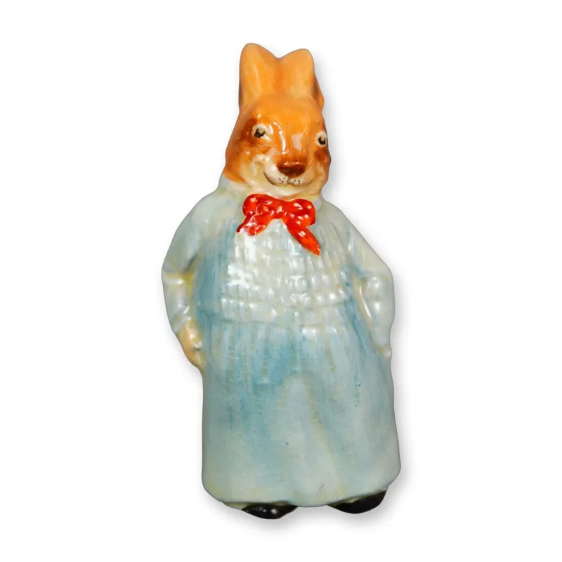Doulton Bunnykins Figurine, Reggie Bunnykins D6025 from auction in Hollywood, Florida — image 5