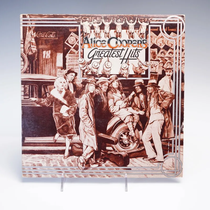 Warner Bros. Records Alice Cooper Vinyl Record, Greatest Hits from auction in Hollywood, Florida — image 3