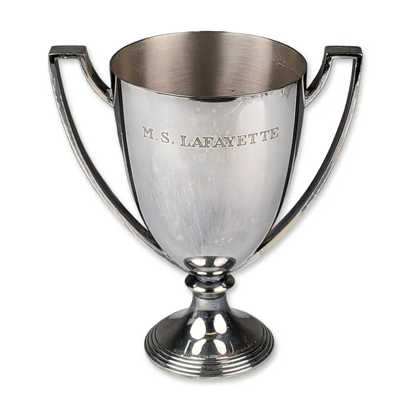 Christofle M.S. Lafayette French Line 1930s Silver-plate Souvenir Cup from auction in Hollywood, Florida — image 48