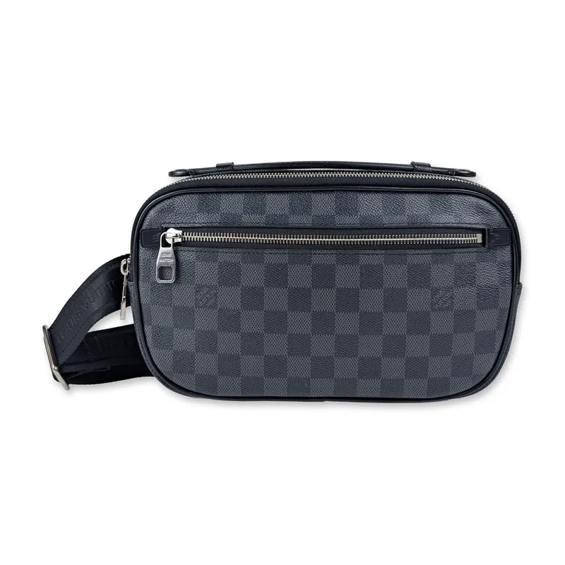 Louis Vuitton Damier Graphite Ambler Crossbody Bag from auction in Hollywood, Florida — image 47