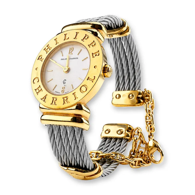 Philippe Charriol St. Tropez Gold-Plated Bracelet Watch from auction in Hollywood, Florida — image 42
