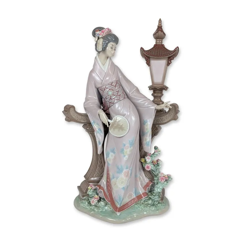 Lladro Mariko Japanese Porcelain Sculpture from auction in Hollywood, Florida — image 14