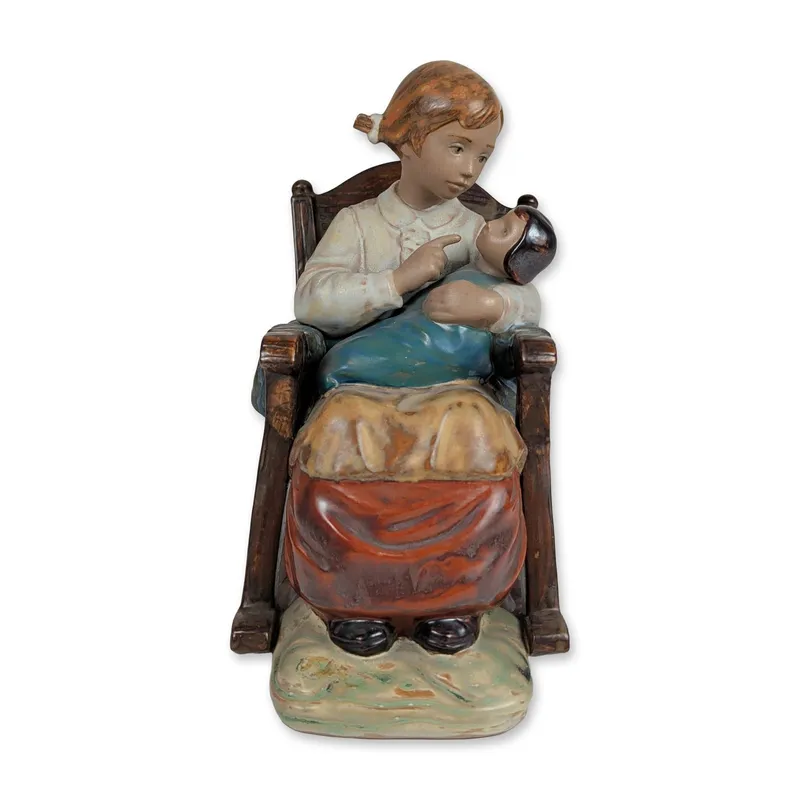 Lladro Gres Rocking Chair Figurine 2089 from auction in Hollywood, Florida — image 31