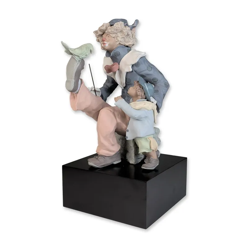 Lladro Limited Edition Goyesca Porcelain Figurine, Circus Show 01011750 with COA & Base from auction in Hollywood, Florida — image 48