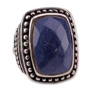 Sterling Silver Lapis Lazuli Ring