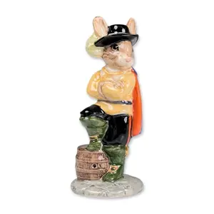 Royal Doulton Bunnykins Prototype Colorway Figurine, The Cavalier DB179