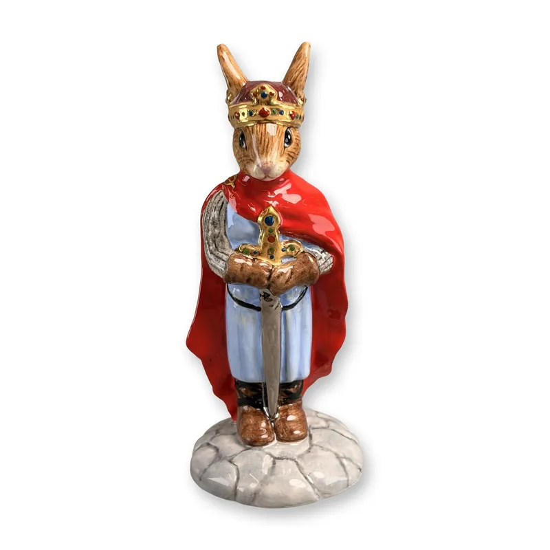 Royal Doulton Prototype King Arthur Bunnykins from auction in Hollywood, Florida — image 5
