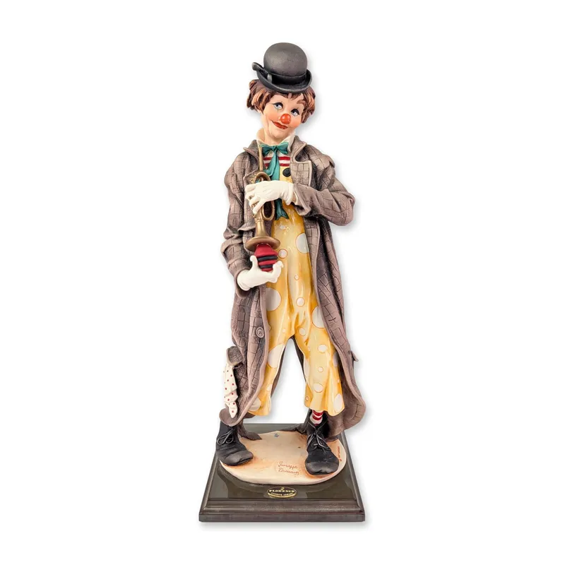 Giuseppe Armani Florence Cold-Cast Porcelain Musical Clown Sculpture 401E from auction in Hollywood, Florida — image 33