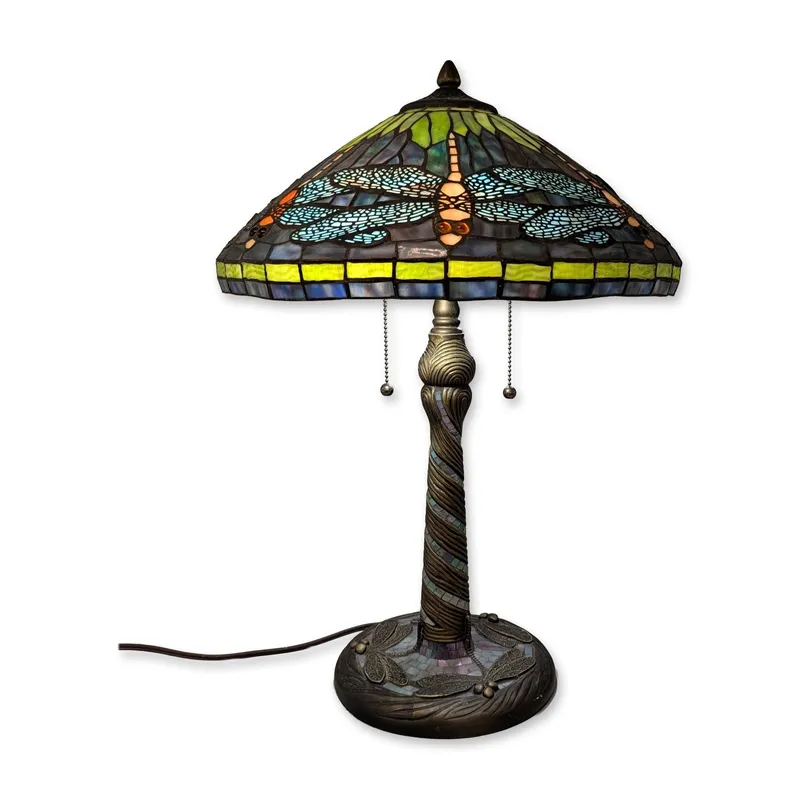 Design Solutions International Tiffany Style Dragonfly Table Lamp from auction in Hollywood, Florida — image 13
