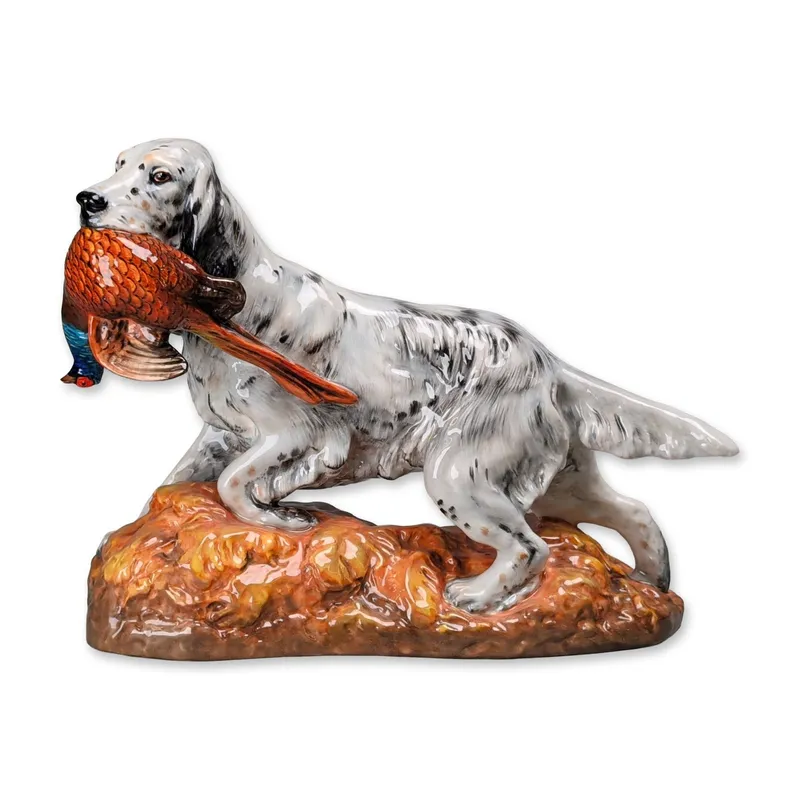 Royal Doulton English Setter with Pheasant Bone China Figurine HN2529 from auction in Hollywood, Florida — image 23