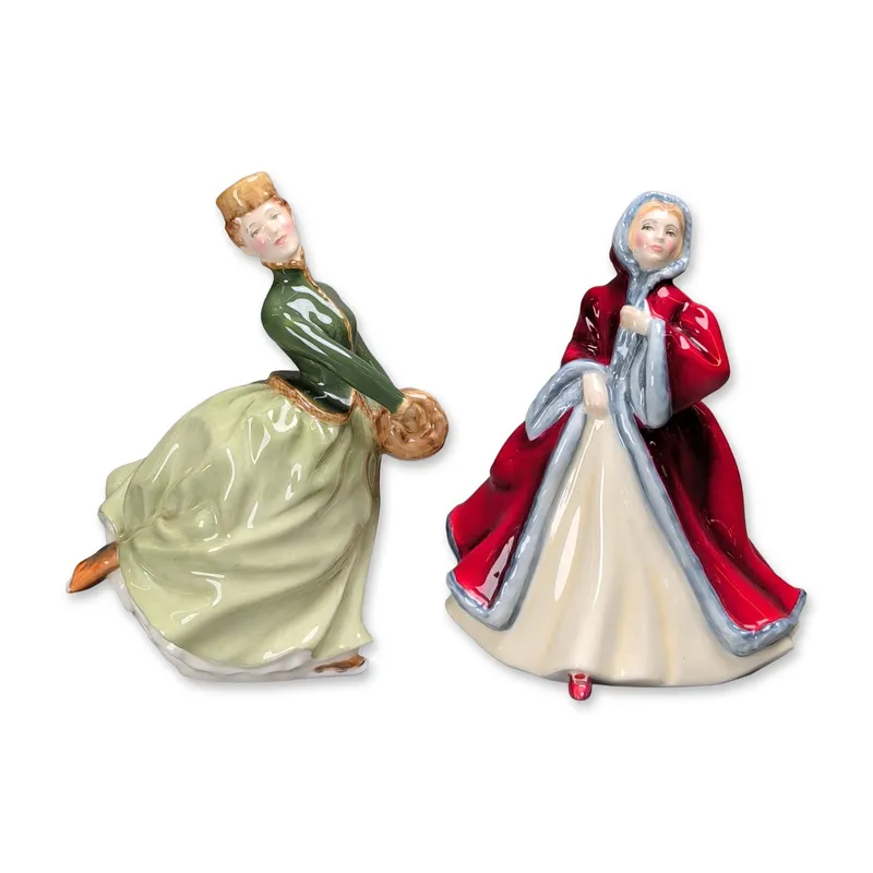 2pc Royal Doulton Bone China Figurines Rachel and Grace from auction in Hollywood, Florida — image 44