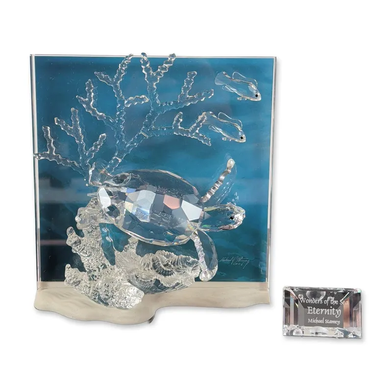 Swarovski Wonders of the Sea Eternity Crystal Sculpture from auction in Hollywood, Florida — image 7