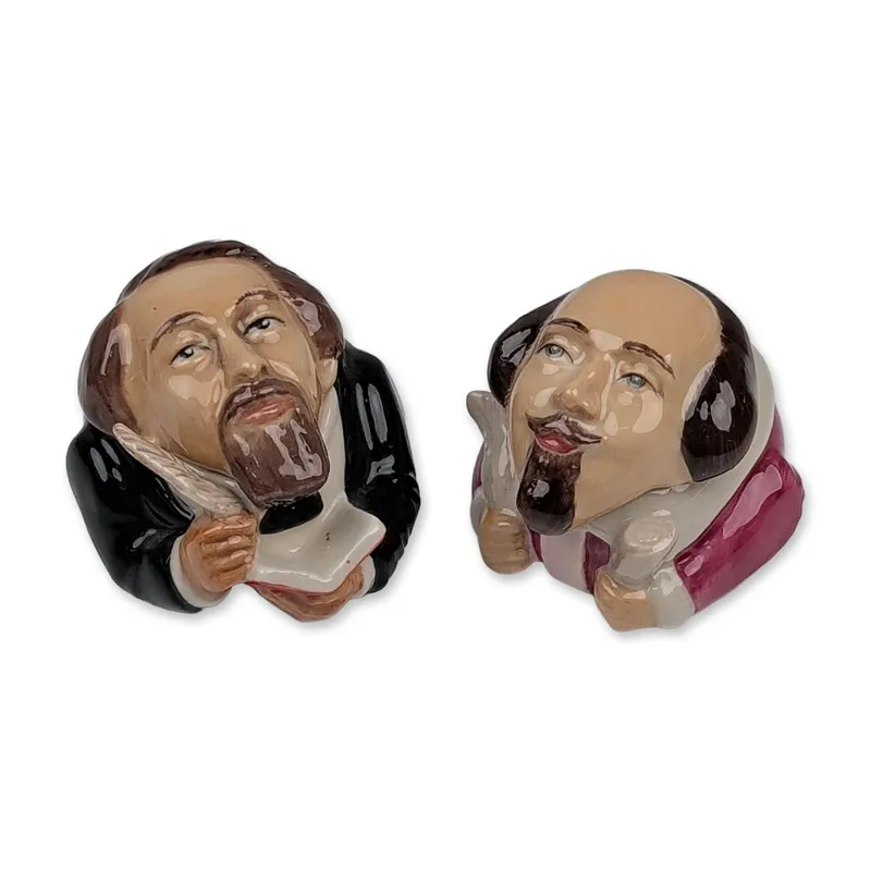 Pair of Kevin Francis Ceramic Literary Face Pots from auction in Hollywood, Florida — image 24