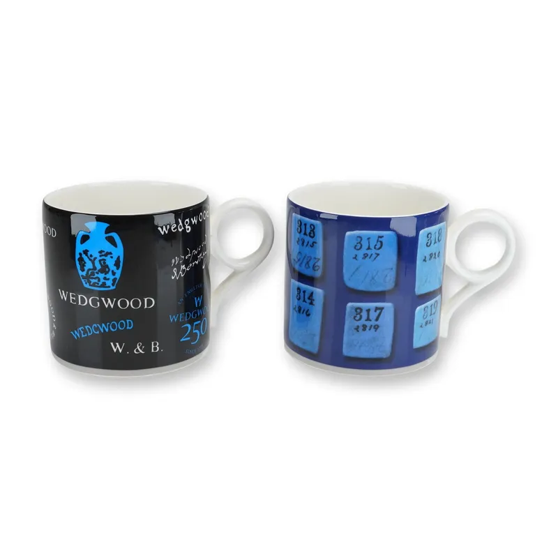 2pc Wedgwood 250th Anniversary Commemorative Bone China Mugs from auction in Hollywood, Florida — image 29