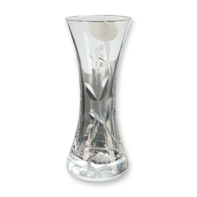 Royal Doulton Crystal Bud Vase, Orchid from auction in Hollywood, Florida — image 42