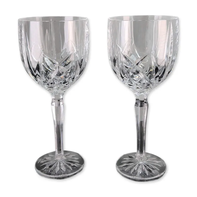 Pair of Marquis by Waterford Brookside Crystal Goblets from auction in Hollywood, Florida — image 48