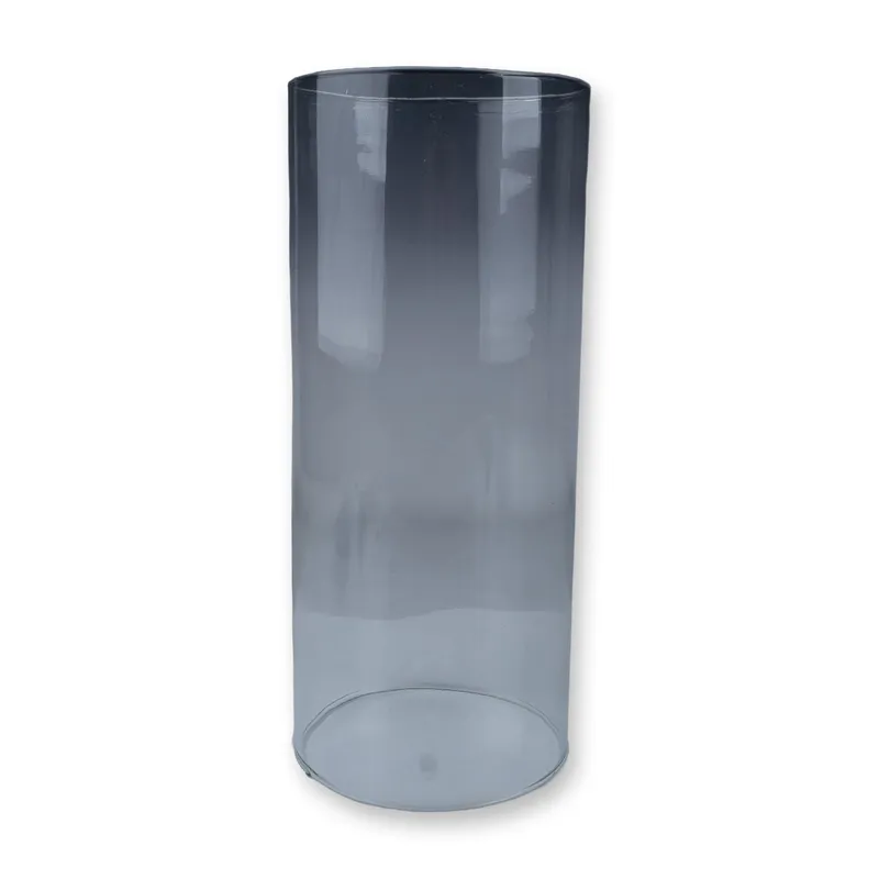 Hand-Blown Clear Glass Cylinder from auction in Hollywood, Florida — image 43