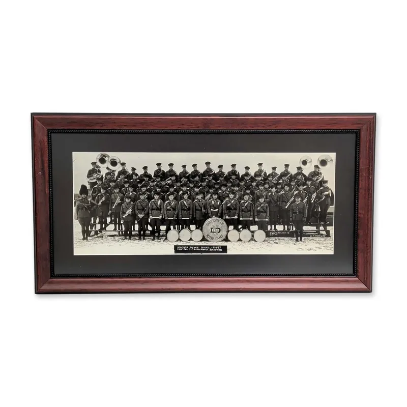 H. C. Elmore, 1932-33 University of Notre Dame Band Panoramic Photograph from auction in Hollywood, Florida — image 9