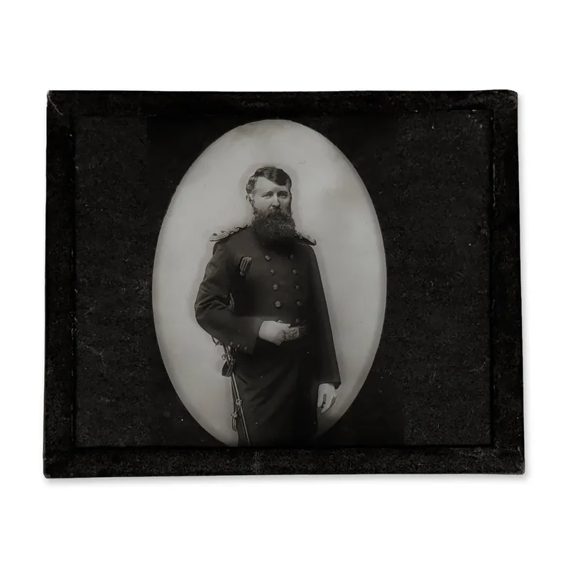 Duluth Helvetics President Glass Magic Lantern Slide from auction in Hollywood, Florida — image 15