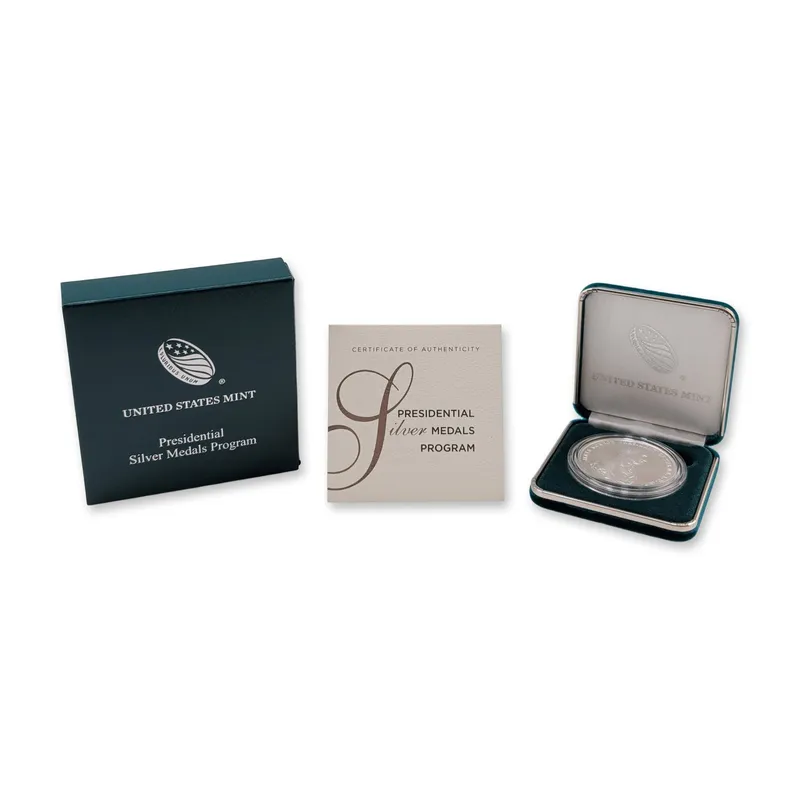 US Mint James Monroe Silver Presidential Medal from auction in Hollywood, Florida — image 20