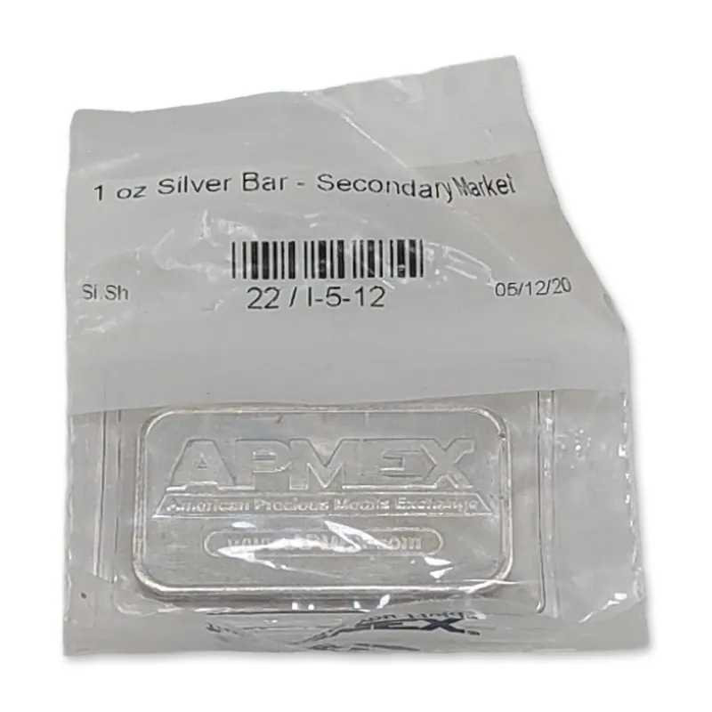 APMEX 1 oz .999 Fine Silver Bullion Bar from auction in Hollywood, Florida — image 23