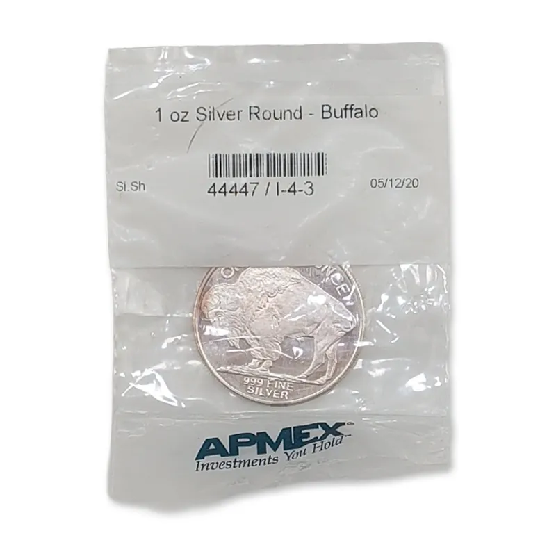 APMEX 1 oz .999 Silver Buffalo Round from auction in Hollywood, Florida — image 27