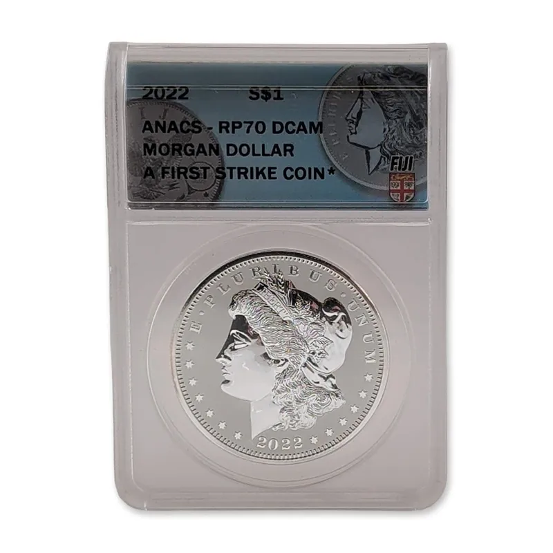 2022 Fiji Morgan Dollar Silver Coin from auction in Hollywood, Florida — image 35