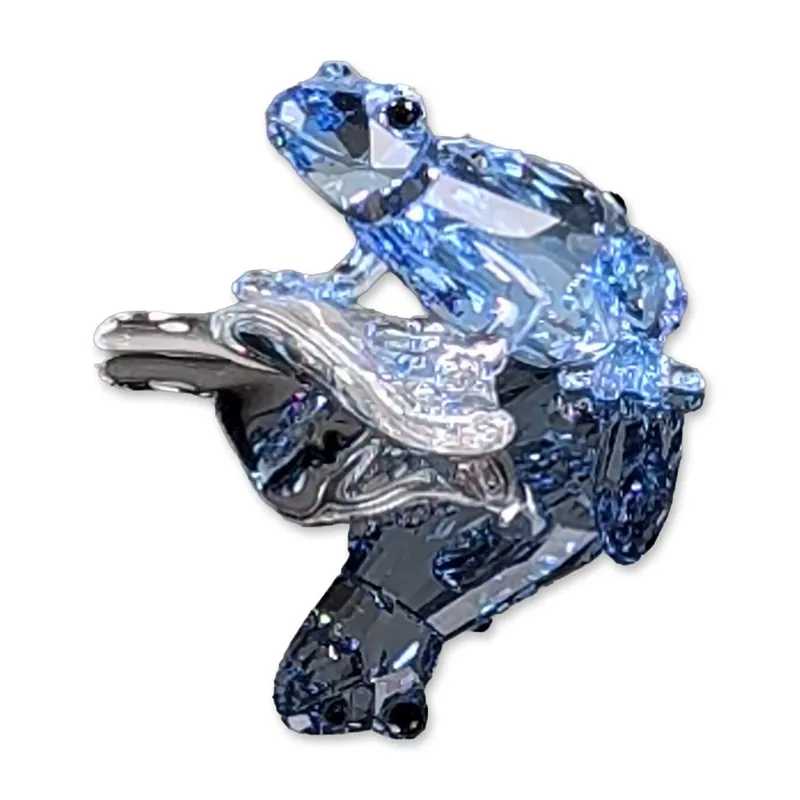 Swarovski Crystal 2009 Event Figurine, Dart Frog on Leaf from auction in Hollywood, Florida — image 31