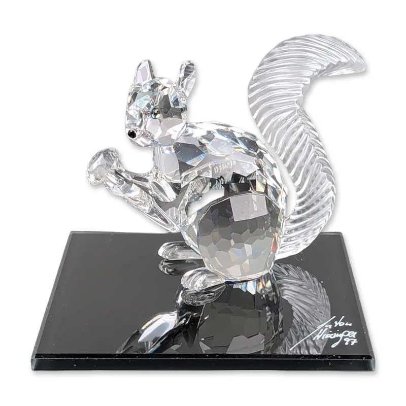 Swarovski SCS 10th Anniversary Crystal Squirrel Figurine Signed from auction in Hollywood, Florida — image 36