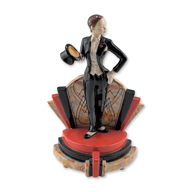 Kevin Francis LE Bloomsbury Bo Ceramic Figurine, Signed from auction in Hollywood, Florida — image 3