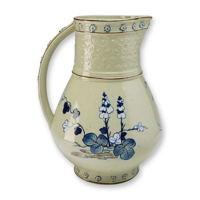 Wedgwood Aesthetic Movement Ceramic Jug with Herons Illustration from auction in Hollywood, Florida — image 19