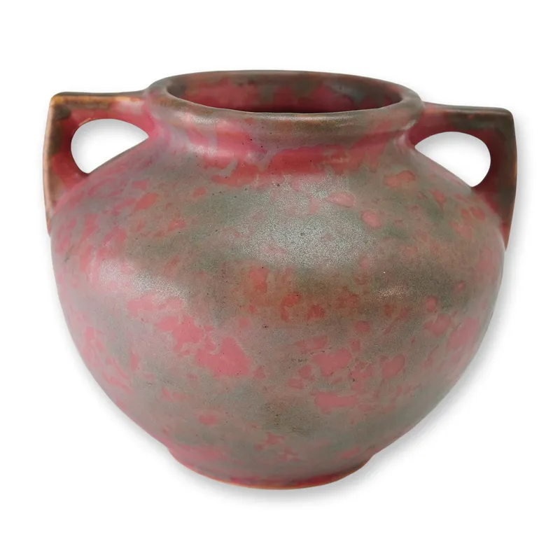 Weller Pottery Two Handled Vase, Carnelian II from auction in Hollywood, Florida — image 45